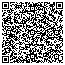 QR code with D & E Alterations contacts