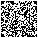 QR code with H & W Agency contacts