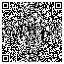 QR code with E & F Roofing Shop contacts