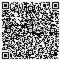 QR code with S & D contacts