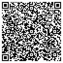 QR code with P A C E Fitness Zone contacts