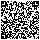 QR code with B & M Medical Supply contacts