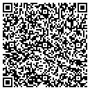 QR code with P & B Cedar St Grocery contacts