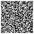 QR code with R and W Trucking contacts