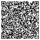 QR code with H & F Electric contacts