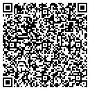 QR code with H & B Trucking contacts