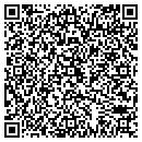 QR code with R McAlexander contacts