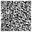 QR code with K J's Kicks 66 contacts