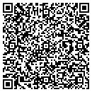 QR code with H&J Trucking contacts