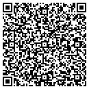 QR code with H D Sample contacts