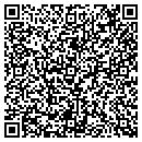 QR code with P & H Concrete contacts