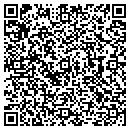 QR code with B JS Storage contacts