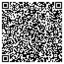 QR code with H & W Design Inc contacts