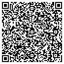 QR code with P & J Auto Sales contacts