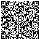QR code with B & O Farms contacts
