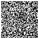 QR code with M A V Auto Sales contacts