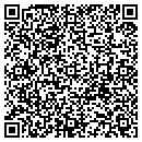 QR code with P J's Fina contacts
