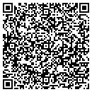 QR code with B & G Plumbing Inc contacts