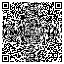 QR code with D E & F Sewing contacts