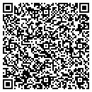 QR code with V Monogram contacts