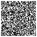 QR code with B & M Mobile Services contacts