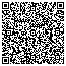 QR code with B & D Marine contacts