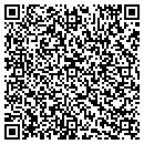 QR code with H & L Mesabi contacts