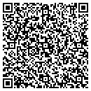 QR code with Hallams Inc contacts