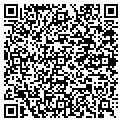 QR code with B S W Inc contacts