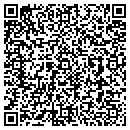 QR code with B & C Mowing contacts