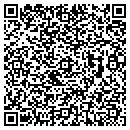 QR code with K & V Krafts contacts
