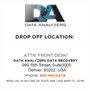 Data Analyzers Data Recovery in Denver, CO