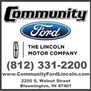 Community Ford Lincoln in Bloomington, IN