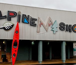 Alpine shop