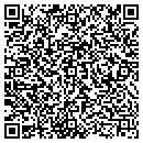 QR code with H Phillips Service Co contacts