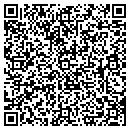 QR code with S & D Video contacts