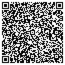 QR code with V & N Auto contacts