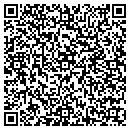 QR code with R & J Mowers contacts