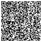 QR code with Zahns Alpine Guesthouse contacts