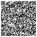 QR code with CBA Stereo contacts