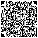 QR code with P & M Service contacts