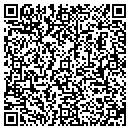 QR code with V I P Stylz contacts