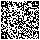QR code with V & J Pizza contacts