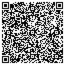 QR code with E Guzman MD contacts