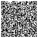 QR code with H D Klein contacts