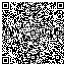 QR code with M W Pinsky contacts