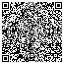 QR code with B & J Design Service contacts