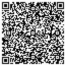 QR code with N McLaverty Rn contacts