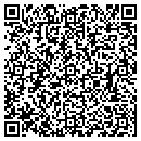 QR code with B & T Nails contacts