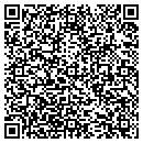 QR code with H Cross Co contacts